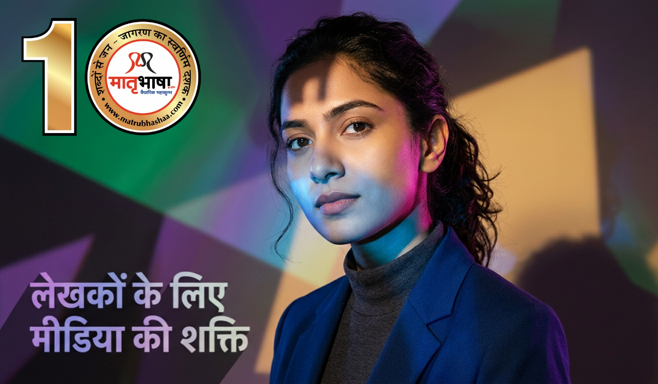 आवश्यक है लेखकों के लिए मीडिया की शक्ति