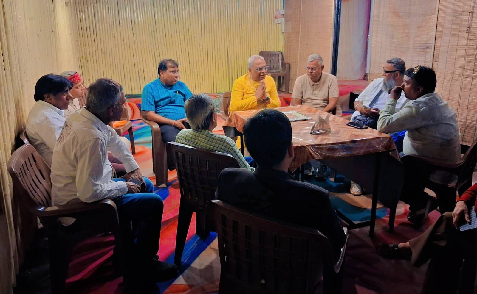 सद्गुरु डॉ. पिंगले का पत्रकारों से सार्थक वैचारिक संवाद सम्पन्न